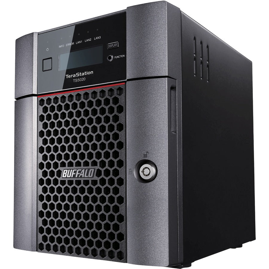 BUFFALO TeraStation 5420DN 4-Bay Secure Business Desktop NAS 32TB (4x8TB) w/ Hard Drives Included BUFFALO TeraStation 5420DN 4-Bay Secure Business Desktop NAS 32TB (4x8TB) w/ Hard Drives Included